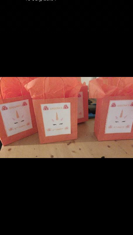 Nice party bags
