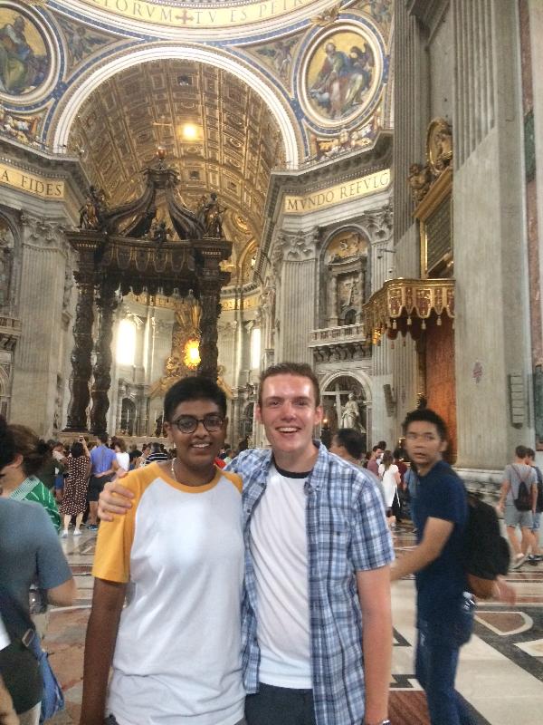 The trip was a cultural experience where I made friends for life!