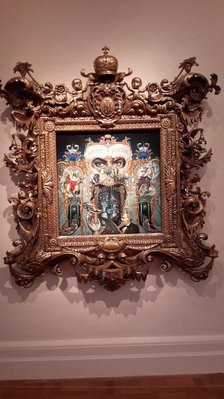 Michael Jackson On The Wall
