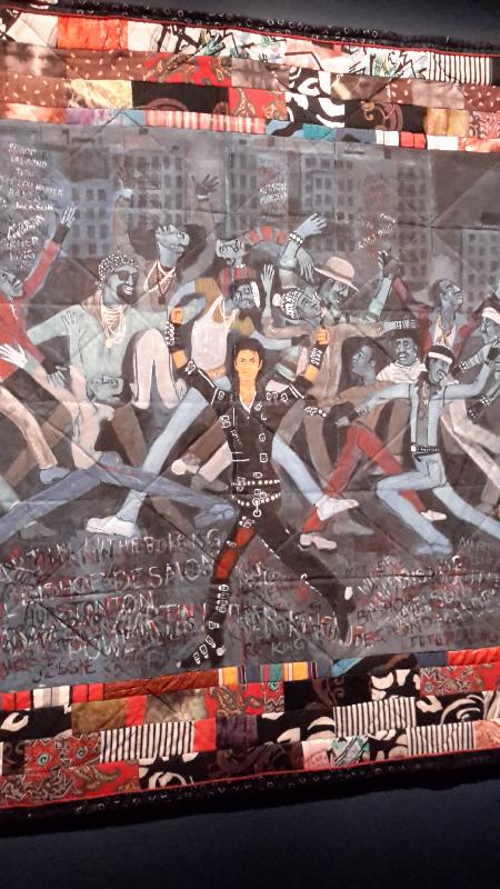 Michael Jackson On The Wall