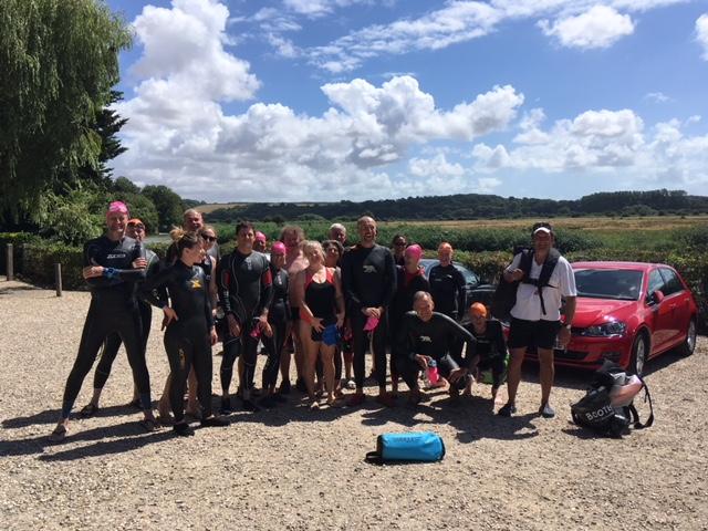 River Arun 6.5K swim.......a thoroughly enjoyable experience!!