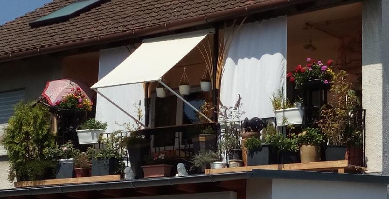 Urlaubsfeeling am Balkon