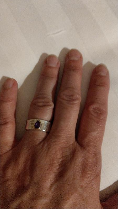 Prachtige Storybook Jorinda ring met Amethist gekocht.