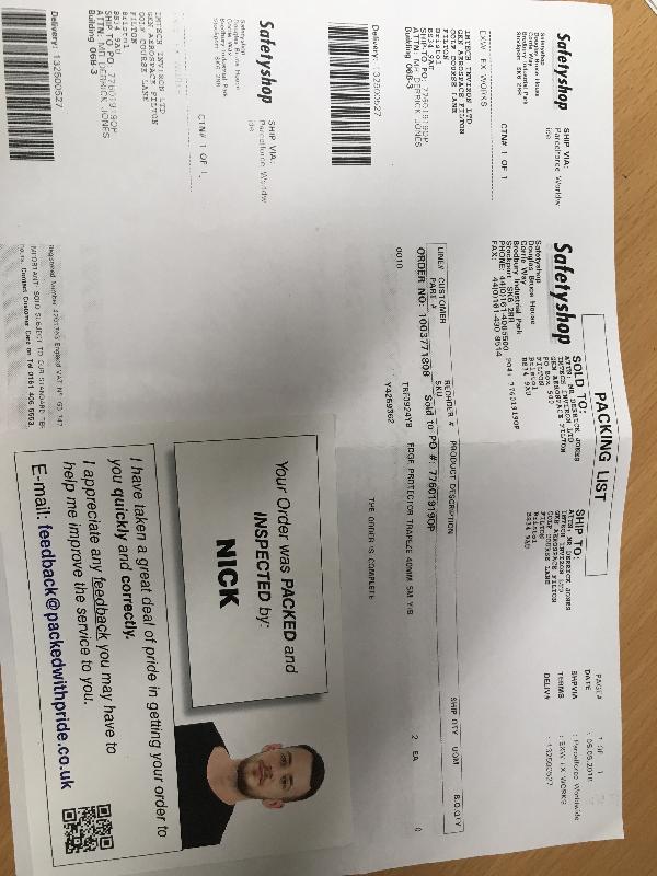 Bad customer service, dealing with incorrect delivery.