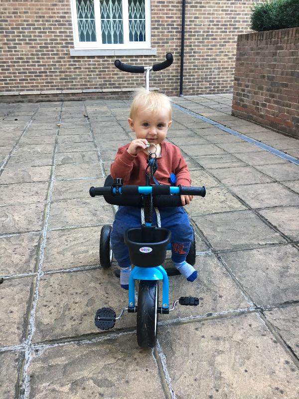 Looking cool on my new trike!