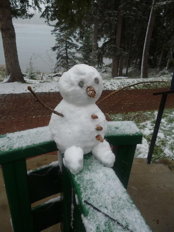A surpried White Christmas