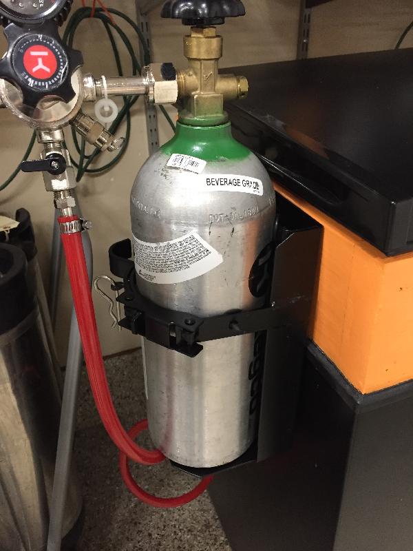 Garage Brewers use CO2 Tanks too