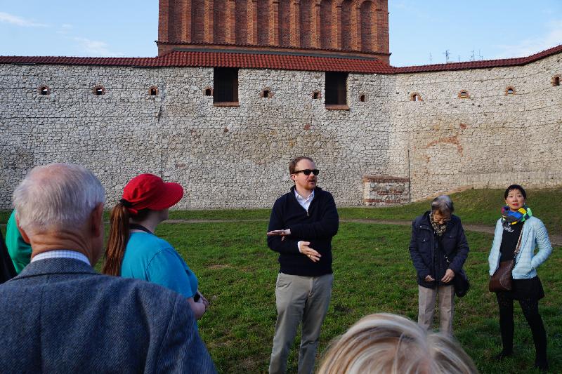 The well organised and thought provoking visit