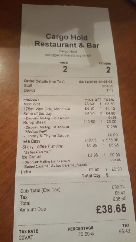 Brilliant value!
