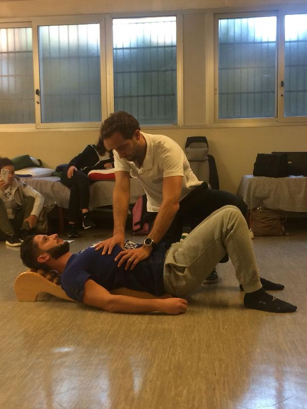 Massage without hands