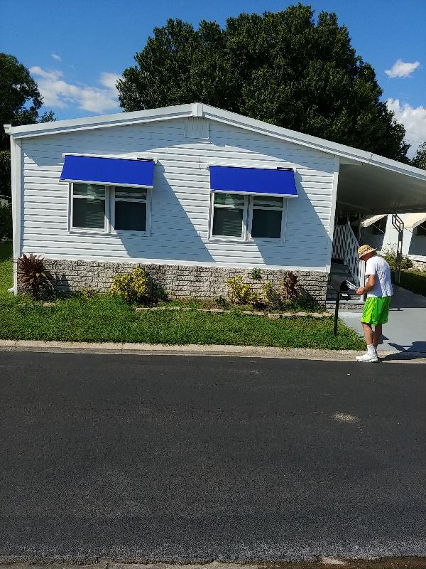Village green mobile home park for seniors