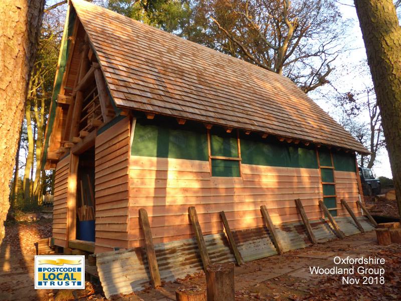 Our woodland cruck framed barn used Cromar breatheable membrane