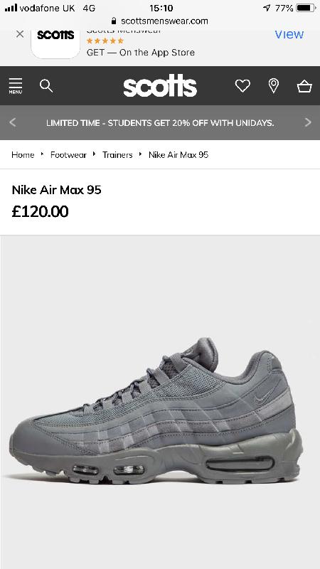 Wrong trainers sent