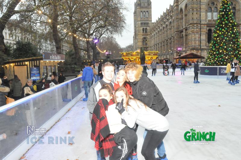 London ice skating 2018