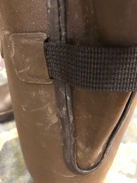 Unhappy surprise mars fine boots
