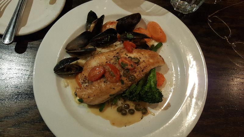 Tasty food and great service.