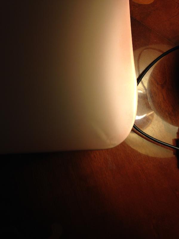 Item slightly damaged