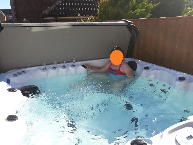 Happy As A Hippo In A Hot Tub!