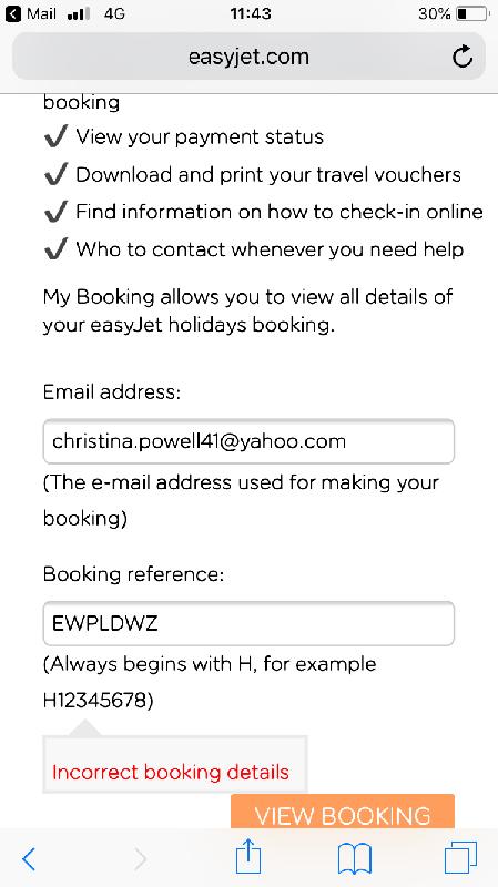 Very difficult to add extras to booking