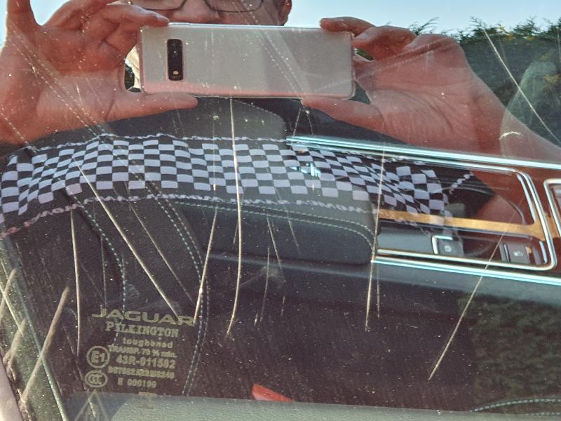 Awful! car windows scratched but not their fsult