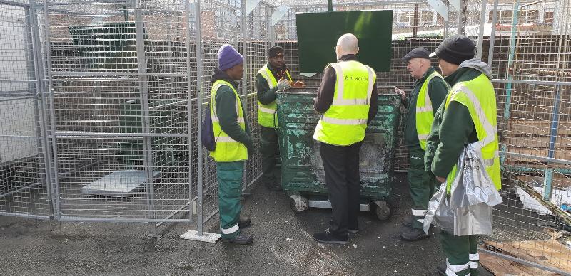 Cages supplied to PEL for Islington Council