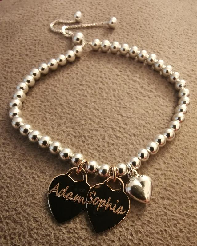 Beautiful made. Love my new personalised bracelet!