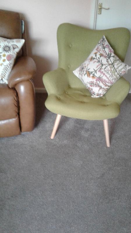 Lovely chair and just what I was looking for. Nice colour too.