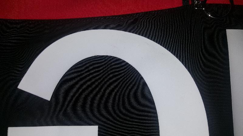 Marks on delivered item