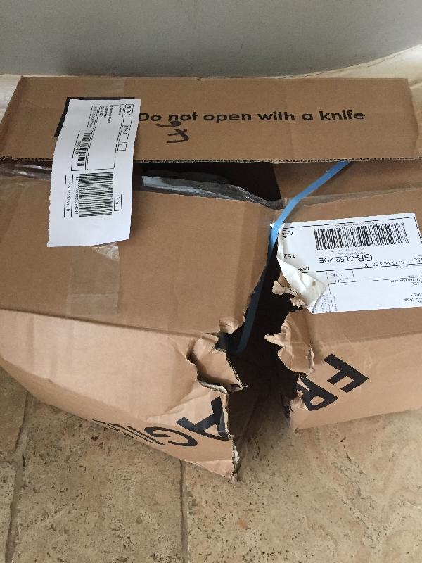 Damaged goods and poor customer care