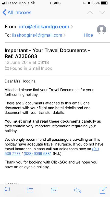 I bookEd online and not happy with the service as I booked transfers