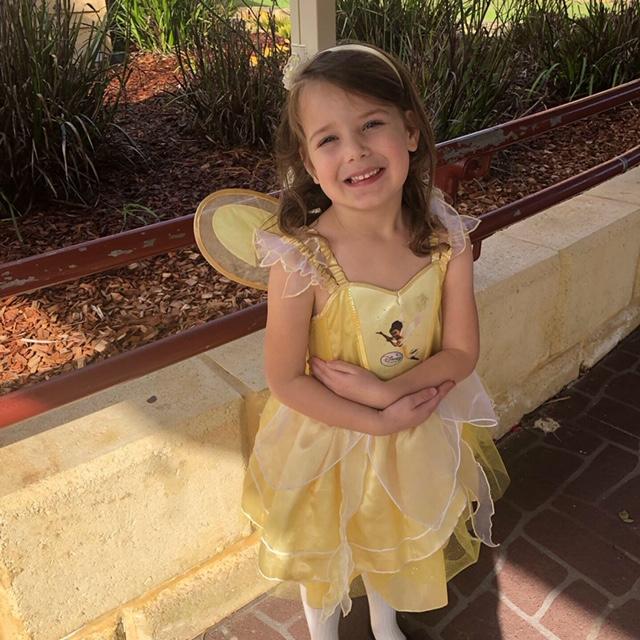 Beautiful Yellow Fairy Costume