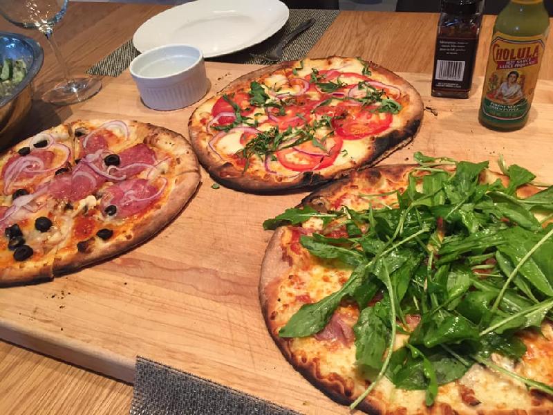 Amazing little pizza oven.