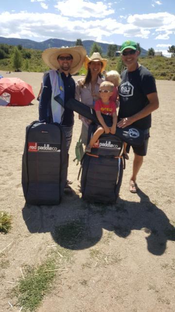 Happilly retired & touring Colorado w/Red Paddle Sports!