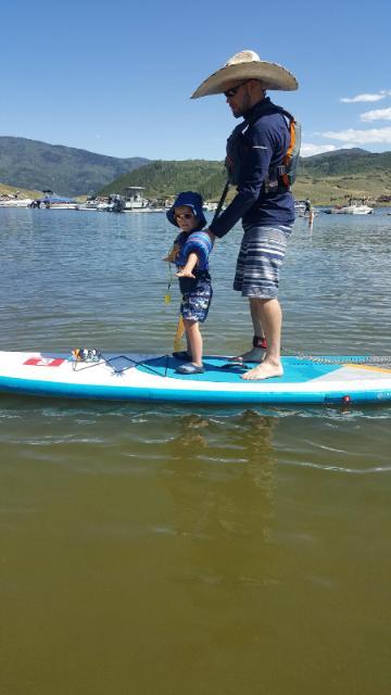 Happilly retired & touring Colorado w/Red Paddle Sports!