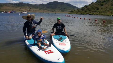 Happilly retired & touring Colorado w/Red Paddle Sports!