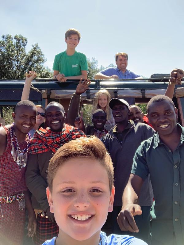 Family trip to Kenya