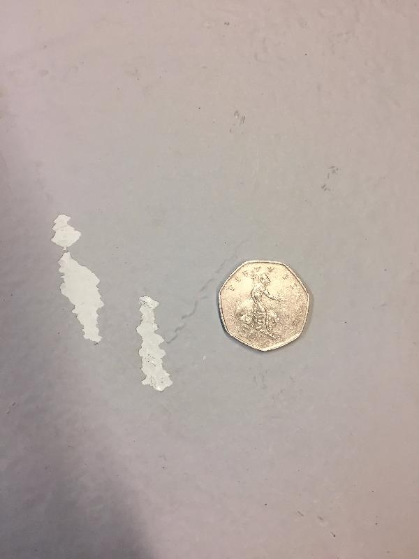 Poor advice led to unsatisfactory painted garage floor
