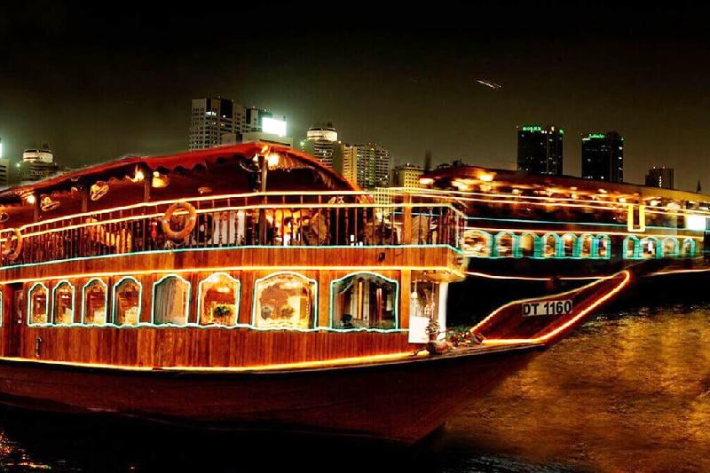 Dhow Cruise experience in Dubai