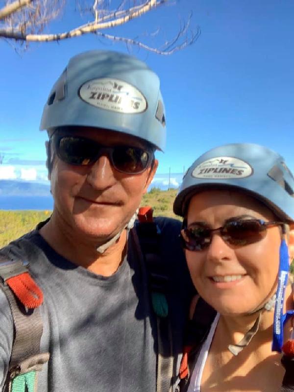 Best views! Dual zip lines whole time!