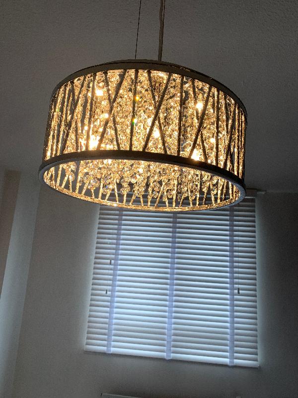 Beautiful light just the right amount of bling