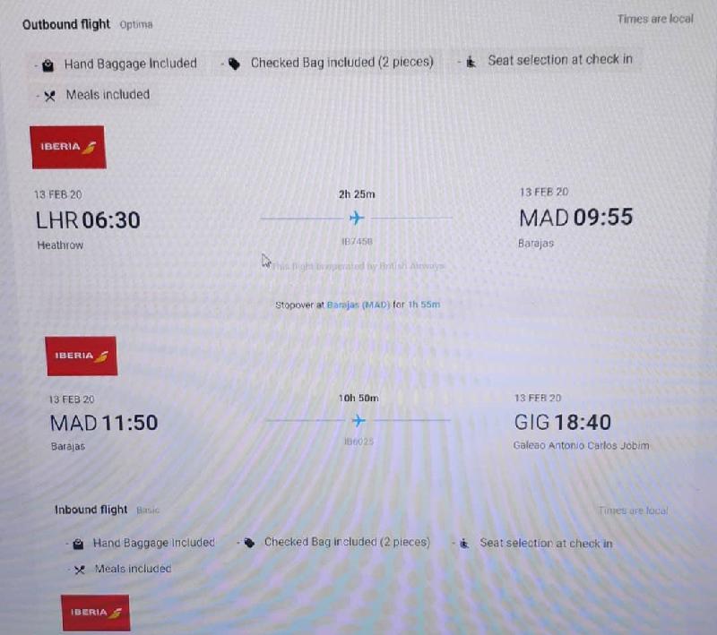 Difference in Information