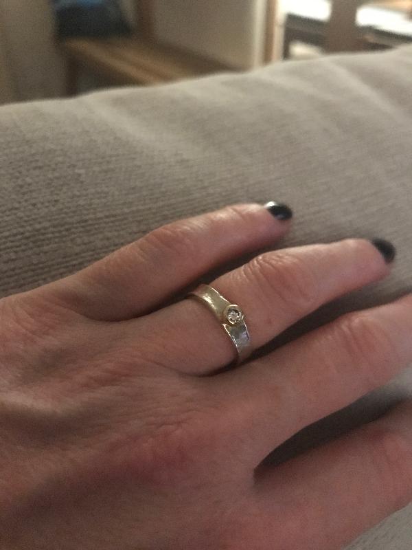 Beautiful and unusual ring.