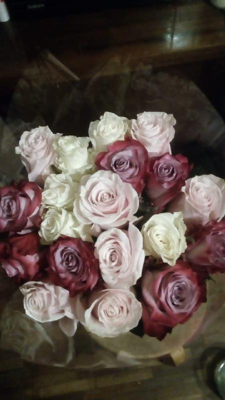 Wonderful flowers, prompt delivery