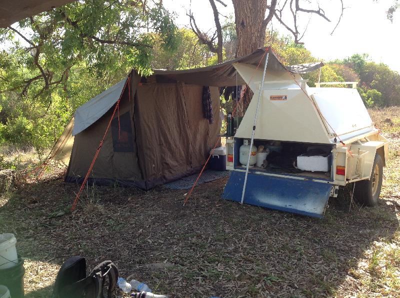 I'm very happy with my tent, easy to put up and down, recommend it to other
