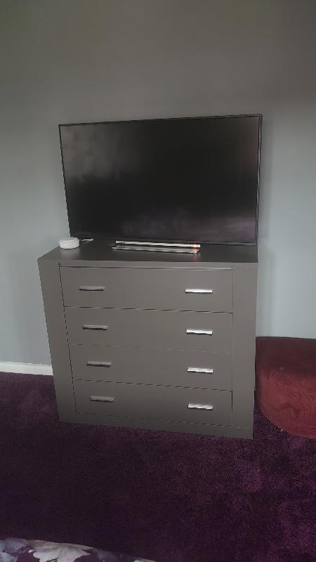 Cannot fault great service beautiful wardrobe's kept me informed  highly re