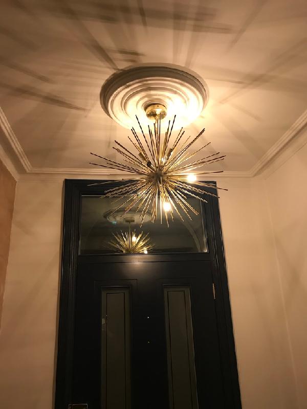 Excellent ceiling rose and service from Stevensons of Norwich