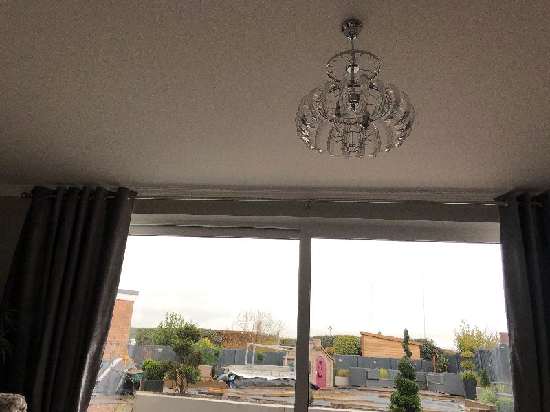 5 meter curtain pole 28 millimetres