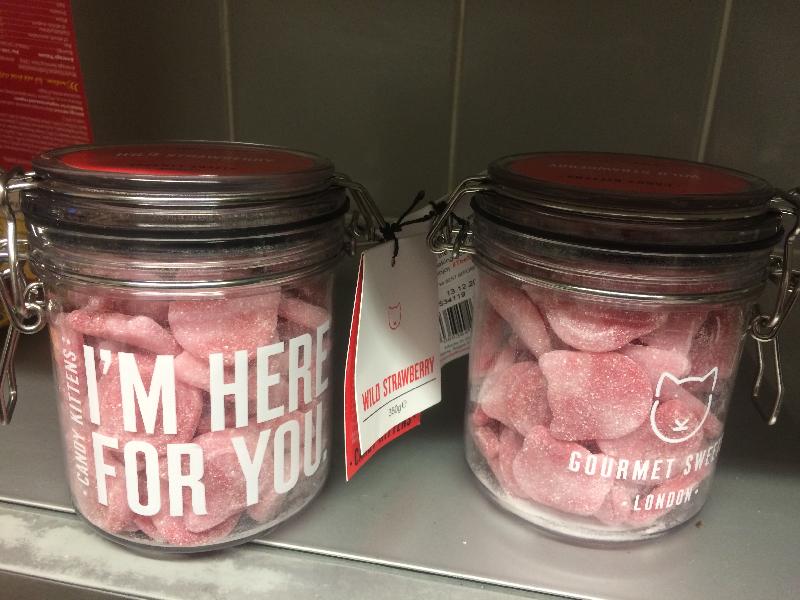 Lovely sweets in a jar was very happy. I will be buying more
