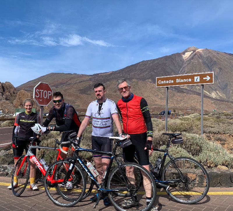 Lovely trip in the sunshine (with lots of climbing!)