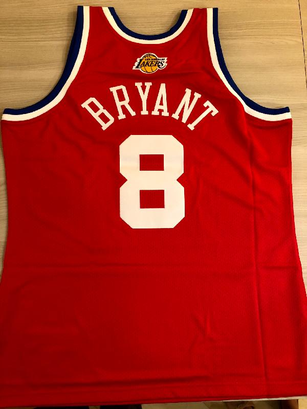 Kobe’s jerseys